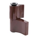 БУЛАТ ПН-103,5х96.8017 коричн.,1 подшип., 2-х секц.петля дверная для алюм. дверей,(U2-P1A) (16,2)