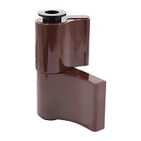 БУЛАТ ПН-103,5х96.8017 коричн.,1 подшип., 2-х секц.петля дверная для алюм. дверей,(U2-P1A) (16,2)