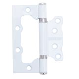 АЛЛЮР 100х75 2BB WW КОРОБКА 2,5мм белая Петля накладная без врезки 2 шт (50,10)