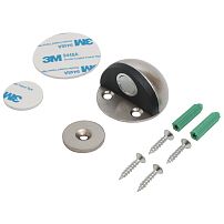 СТАНДАРТ 610+3М SN мат. никель СКОТЧ ограничитель дверной ЕВРОПАКЕТ (210,35)