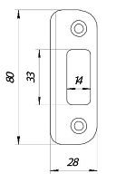 Ответная планка Балашиха ЗЩ1-3.002 Ответная планка Балашиха ЗЩ1-3.002