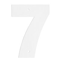 Цифра дверная Пермь "7" белая 140 мм Цифра дверная Пермь "7" белая 140 мм