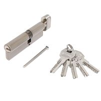 Стандарт MAX 100 (55х45В) SN 5кл мат.никель перф.ключ/верт. Цилиндровый механизм (60,10) Стандарт MAX 100 (55х45В) SN 5кл мат.никель перф.ключ/верт. Цилиндровый механизм (60,10)