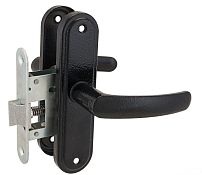 Д-град Зенит ЗЩ3.08 черный Защелка дверная (15) Д-град Зенит ЗЩ3.08 черный Защелка дверная (15)