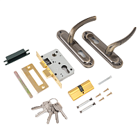 СТАНДАРТ 132/50 AB старая бронза Замок врезной с/руч (30) СТАНДАРТ 132/50 AB старая бронза Замок врезной с/руч (30)