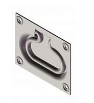 Кунгур Ручка откидная для погреба 100*80  (скрытая) цинк (50,5!!!)
