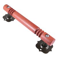 Киров Секрет РСД-300 круглая фигурная красное дерево Ручка-скоба (30)