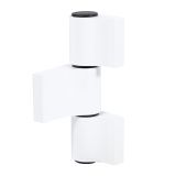 БУЛАТ ПН-153,5х96.9016 белый,1 подшип., 3-х секц. петля дверная для алюм. дверей,(U3-P1A) (16,2)