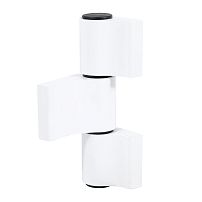 БУЛАТ ПН-153,5х96.9016 белый,1 подшип., 3-х секц. петля дверная для алюм. дверей,(U3-P1A) (16,2)