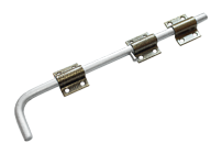 Засов Домарт универсальный ЗУ-400 мод.2 бронза антик d-16мм (5)