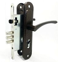 Д-град Зенит ЗВ4.009/17  ПРОФИ без Ц/М медь , м/о 55 мм Замок врезной с/руч.(15,10) 