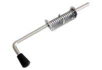 Засов Домарт пружинный (110) 330мм цинк (10) 