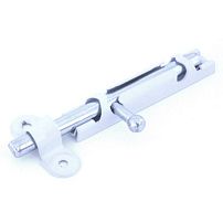 Скобис ЗТ-12 белый 100мм Шпингалет (80,10!!!)