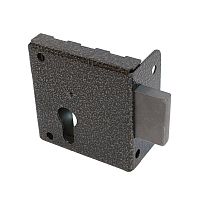 Птимаш ЗН1-1У (усиленный цилиндр) бронза Замок накладной (30) Птимаш ЗН1-1У (усиленный цилиндр) бронза Замок накладной (30)