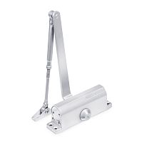 NOTEDO Доводчик дверной  DC-080 DA SILVER до 100 кг сереб. (10)