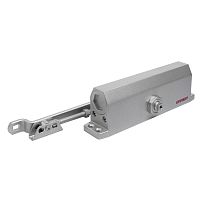 АЛЛЮР Доводчик дверной COMFORT(КОМФОРТ) ДД 188/3-5 A-S (до130 кг) серебро RAL9006, морозостойкий(10)