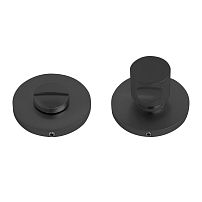 Сантехническая завертка к ручкам АЛЛЮР АРТ BK-R4 BL(72150) матовый черный (100,10)