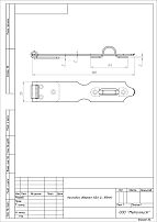 Накладка дверная НДА 180 мм без покр. Кунгур (100,50,10!!!) Накладка дверная НДА 180 мм без покр. Кунгур (100,50,10!!!)