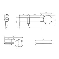 АЛЛЮР HD FG 80-5К CP (35x45G) хром перф.кл/верт Цилиндровый механизм (50,10) АЛЛЮР HD FG 80-5К CP (35x45G) хром перф.кл/верт Цилиндровый механизм (50,10)