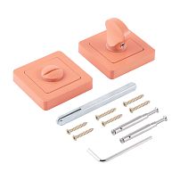 Сантехническая завертка к ручкам АЛЛЮР АРТ КОЛОР BK-S1 LC(C4230) светло-коралловый (50,5)