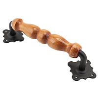 Домарт мод.12 (250мм) черная Ручка-скоба декоративная (10) Домарт мод.12 (250мм) черная Ручка-скоба декоративная (10)