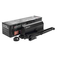 БУЛАТ Доводчик дверной ARCTIC ДД 504/5 A-B (80-150 кг) черный, морозостойкий (10) БУЛАТ Доводчик дверной ARCTIC ДД 504/5 A-B (80-150 кг) черный, морозостойкий (10)