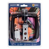 АЛЛЮР АРТ "ОСКАР" BL+L45-8 BL (13150/S45) матовый черный Комплект ручка и защелка (20) АЛЛЮР АРТ "ОСКАР" BL+L45-8 BL (13150/S45) матовый черный Комплект ручка и защелка (20)