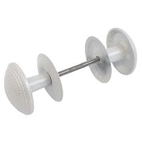 РДК -115 Антик Белая Ручка-кнопка (50) Упакованная 