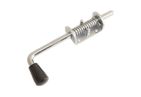 Засов Домарт пружинный (75) 230мм цинк d-13 (10)