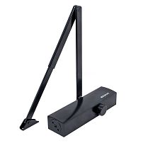 БУЛАТ Доводчик дверной PROFI ДД 812/5 С-B (25-120 кг) черный (10)  БУЛАТ Доводчик дверной PROFI ДД 812/5 С-B (25-120 кг) черный (10)