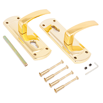 АЛЛЮР РН-01/55AZ GP латунь 55мм Комплект ручек (24)