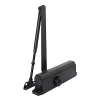 СТАНДАРТ Доводчик дверной MAX ДД 230/5-7 A-B (до 150 кг) черный RAL9005, морозостойкий(10) СТАНДАРТ Доводчик дверной MAX ДД 230/5-7 A-B (до 150 кг) черный RAL9005, морозостойкий(10)
