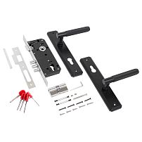 БУЛАТ ЗВ4-3.02.02 ФЕРОНА черный 5 перф.кл. Замок врезной с/руч (12) БУЛАТ ЗВ4-3.02.02 ФЕРОНА черный 5 перф.кл. Замок врезной с/руч (12)