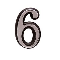 Цифра дверная АЛЛЮР пластик "6" хром (3000,20!!!) Цифра дверная АЛЛЮР пластик "6" хром (3000,20!!!)