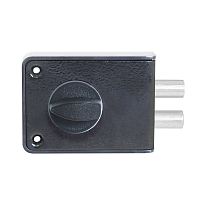 СТАНДАРТ Россия ЗН1-3-1С черный Замок накладной (16) СТАНДАРТ Россия ЗН1-3-1С черный Замок накладной (16)