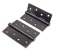 RENZ 100-4BB FH MBN 4 подш матовый черный никель 100*75 Петля дверная 2 шт (50;1!!!) RENZ 100-4BB FH MBN 4 подш матовый черный никель 100*75 Петля дверная 2 шт (50;1!!!)