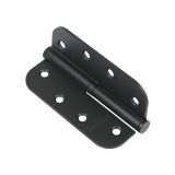 СТАНДАРТ 100х70х2,5 1BB-L (R14) BL матовый черный левая Петля дверная 1 шт (100,20)