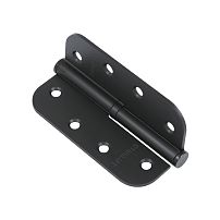 СТАНДАРТ 100х70х2,5 1BB-L (R14) BL матовый черный левая Петля дверная 1 шт (100,20)