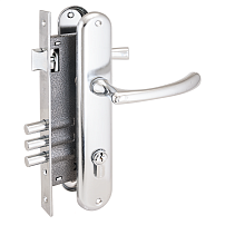 АЛЛЮР 0221 CP хром Замок врезной с/руч (10) АЛЛЮР 0221 CP хром Замок врезной с/руч (10)