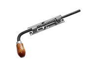 Засов Домарт с пружиной ЗСП-400 мод.2 б/п d-16мм (5)