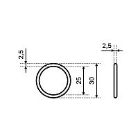 Кольцо для ключей большое d=30мм 5шт. Упакованный (250) Кольцо для ключей большое d=30мм 5шт. Упакованный (250)