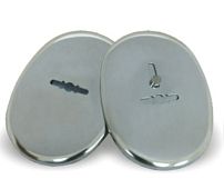 Накладка для сув/м ДФ овальная хром (200) Накладка для сув/м ДФ овальная хром (200)