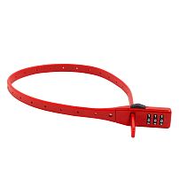 БУЛАТ ВС 455 НС (11*530) КРАСНЫЙ кодовый с нерж. тросом Замок навесной (80,20) БУЛАТ ВС 455 НС (11*530) КРАСНЫЙ кодовый с нерж. тросом Замок навесной (80,20)