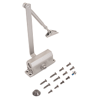 NOTEDO Доводчик дверной  DC-030 GRAY до 35 кг серый (10)