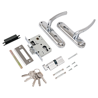 СТАНДАРТ 132/50B вертушка CP хром Замок врезной с/руч (30) СТАНДАРТ 132/50B вертушка CP хром Замок врезной с/руч (30)