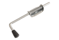 Засов Домарт пружинный  (90) 280мм  цинк d-13мм (10) 