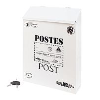 Ящик почтовый АЛЛЮР №3010 белый (4) Ящик почтовый АЛЛЮР №3010 белый (4)