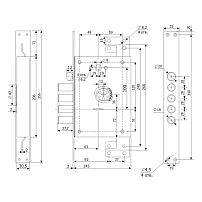 Гардиан 21.12Т ДЛ.КЛЮЧ (ЗК.203Д-04/127мм) 5кл ЗЩ б/о б/накладок м/о 85 Замок врезной тяжелый (5) Гардиан 21.12Т ДЛ.КЛЮЧ (ЗК.203Д-04/127мм) 5кл ЗЩ б/о б/накладок м/о 85 Замок врезной тяжелый (5)
