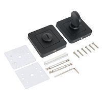 Сантехническая завертка к ручкам АЛЛЮР АРТ BK-S1 BL / BL(411515) матовый черный (100,10) Сантехническая завертка к ручкам АЛЛЮР АРТ BK-S1 BL / BL(411515) матовый черный (100,10)