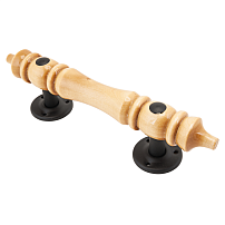 Домарт  мод.18 (270мм) светлая (черная) Ручка-скоба декоративная (10) 